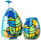Heys America Unisex Britto Kids Luggage With Backpack Frog One Size
