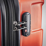 Samsonite Centric Expandable Hardside Carry On Luggage with Spinner Wheels, 20 Inch, Burnt Orange