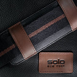 Solo Brookfield Pebbled Leather Slim Brief