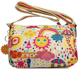 Lily Bloom Cristina Crossbody Bag (SPRING SHOWERS): Handbags