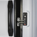 Traveler’S Choice New London 100% Polycarbonate Trunk Spinner Luggage - Silver ( 29-Inch )