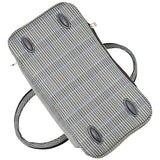 London Fog Knightsbridge Ii 17" Cabin Bag, Grey Sapphire Plaid