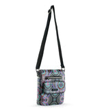 Sakroots Unisex-adults Artist Circle Small Flap Messenger, Onyx Wanderlust
