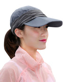 Summer Quick Dry Folding Wide Brim Sun Hat Anti UV Face Sun Protection Shield Mask Head Tube Sunhat Outdoor Cycling Hiking Fishing Fisherman's Bucket Cap Travel Beach Golf Baseball Peaked Cap Strawhat