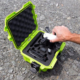 Nanuk 905 Waterproof Hard Drone Case With Custom Foam Insert For Dji Spark – Lime