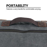 Lifewit 15.6"-17.3" Men's Messenger Bag Vintage Canvas Leather Military Shoulder Laptop Bags