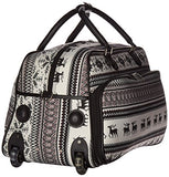 World Traveler Women'S Winter 21-Inch Bag Rolling Duffel, Deer, One Size