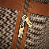 Hartmann Herringbone Deluxe Weekend Duffel, Terracotta