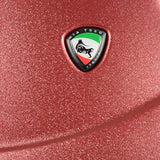 Mia Toro Italy Cadeo Hardside Spinner Luggage 3pc Set, Black