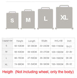 Travel Luggage Cover Suitcase Protector Fits 18-32 Inch Trolley Luggage Cover (Wine red, S)