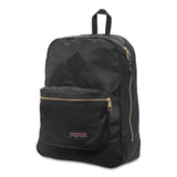 JanSport Super FX Backpack - Black/Gold