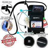 Travel Wallet-Passport Holder-Anti-Theft-Neck Pouch-Rfid Blocking-For Men And Women