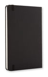 Moleskine Classic Notebook, Hard Cover, Large (5" x 8.25") Ruled/Lined, Black