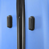 Elite Luggage Paris 3-Piece Hardside Spinner Luggage Set, Blue