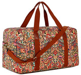 Baosha Hb-32 Canvas Travel Duffel Bag Weekender Overnight Bag Carry On Oversized For Ladies Women