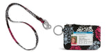 Vera Bradley Zip Id Case and Lanyard in Northern Lights