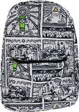 Bioworld The Legend Of Zelda Game Drawings Sublimated Backpack