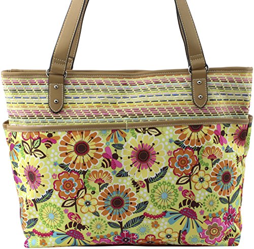 Lily Bloom Nessa Large Tote - Busy Bee