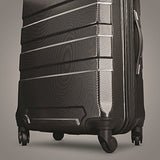 Samsonite Invoke 2 Piece Nested Hardside Set (20"/24"), Black, Only At Amazon