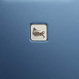 Mia Toro Italy Molded Art Hive Hard Side 28 Inch Spinner, Blue