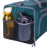 Venture Pal Packable Sports Gym Bag with Wet Pocket & Shoes Compartment Travel Duffel Bag for men