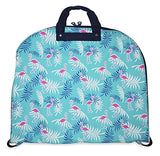 Ever Moda Tropical Flamingo Hanging Garment Bag