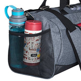 Sports Gym Bag With Shoes Compartment Travel Duffel Bag For Men And Women