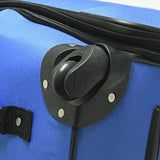 Travelers Club Luggage Marina 3-Piece Expandable Softside Spinner Value Set, Blue