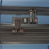 Traveler’S Choice Barcelona 100% Polycarbonate Durable Hardshell Expandable Front Opening Dual