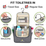 Travel Hanging Toiletry Bag By Hikenture | Cosmetics, Makeup And Toiletries Organizer | Compact
