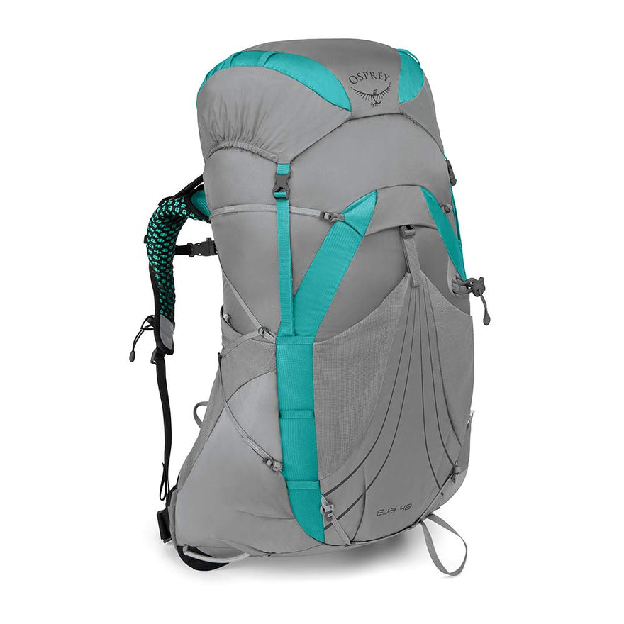 Osprey Packs Eja 48 Women's Backpacking Pack, Moonglade Grey, Small