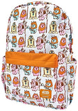 Loungefly Star Wars Pastel Ewok AOP Nylon Backpack