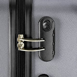 Elite Luggage Ocean 3-Piece Lightweight Luggage Set, Grey