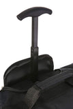 Maximum Airline Allowance Carry On Hand Luggage | Wheeled Travel Bag Lightweight Small Soft Trolley for Men & Women | Approved by Delta, United, Southwest & Many More (Black)
