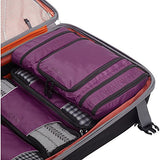 eBags Pack-it-Flat Hanging Toiletry Kit for Travel - (Eggplant)