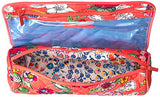 Vera Bradley Iconic On A Roll Case-Signature, Coral Floral