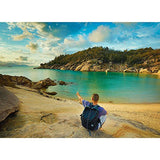 Aqua Quest Sport 30 Charcoal Gray Waterproof Backpack with Water Bottle Pockets, Roll-top for