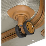 Dejuno Legion Hardside Spinner TSA Combination Lock Carry-on Suitcase-Beige