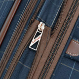 London Fog Kensington II 4 Piece Set, Navy Window Pane