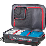 High Sierra Cermak 21" Carry-On Spinner (Mercury/Black/Crimson)