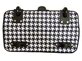 Trendy Flyer Computer/Laptop Rolling Bag 2 Wheel Case Houndstooth Black