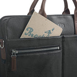 Solo Brookfield Pebbled Leather Slim Brief