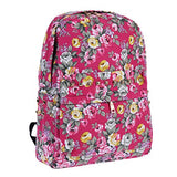 Damara Womens Vintage Allover Fashion Metal Rivet Expandable Backpack,Rose