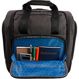 Original Penguin Men'S Ethan Wheeled Under The Seat Carry On Bag, Grey Crosshatch