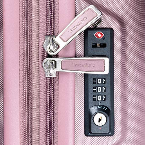Travelpro Maxlite 5 25Inch Expandable Hardside Spinner Luggage, Dusty Rose