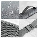 Packing Cubes VAGREEZ 7 Pcs Travel Luggage Packing Organizers Set with Laundry Bag (Grey)