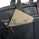 Solo Shorewood Pebbled Leather Briefcase