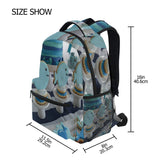 Backpack Baby Whale Themed School Bags Bookbags for Teen/Girls