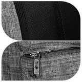 Freewander Bookbag Basic Backpack Lightweight Simple Daypack for Teens (01-Grey-6)