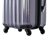 Olympia Titan 21" Expandable Hardcase Carry-On Spinner, Wheeled Luggage in Black